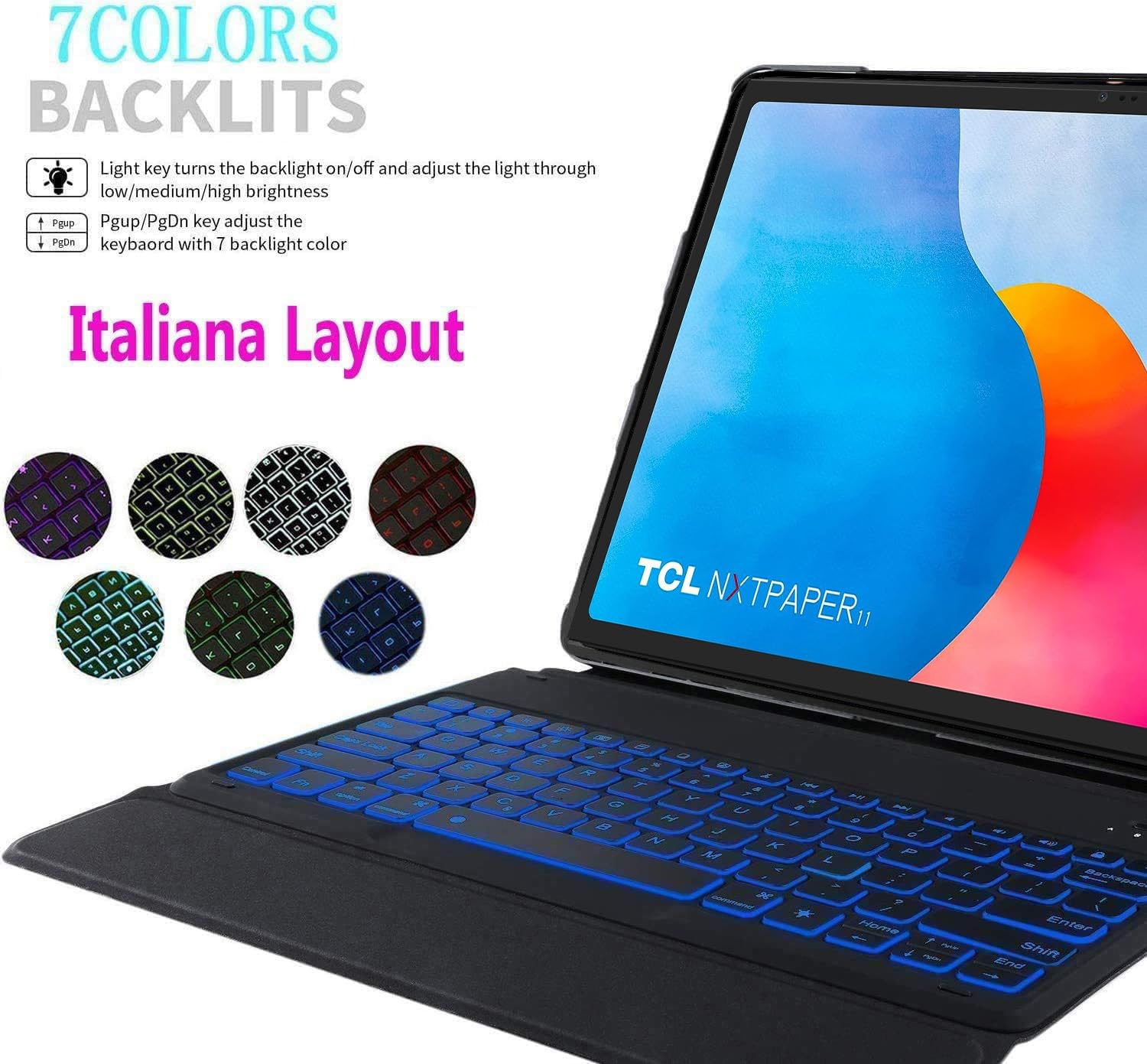 Custodia TCL NXTPAPER 11 - Cover Con Supporto E Magnete