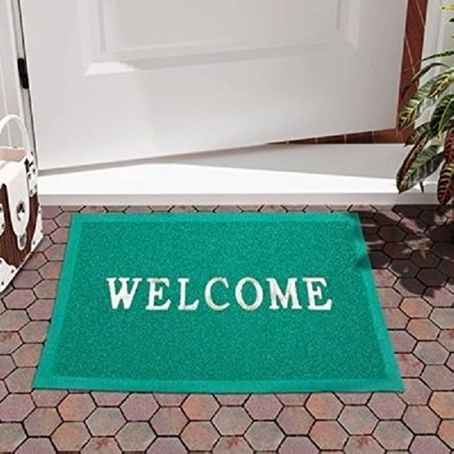 Buy Kuber Industries PVC Door Mat 21" x 14", Multicolour, Standard