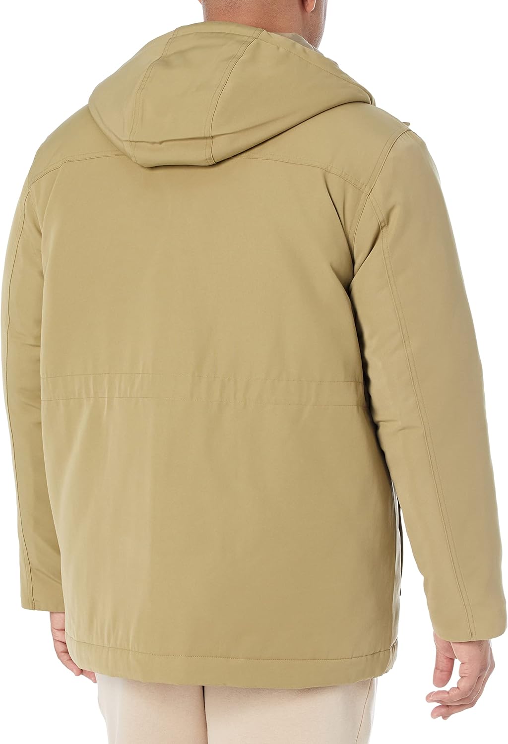 Amazon Essentials Men's Relaxed-Fit Water Repellent Recycled Polyester Hooded Parka (Previously Amazon Aware)