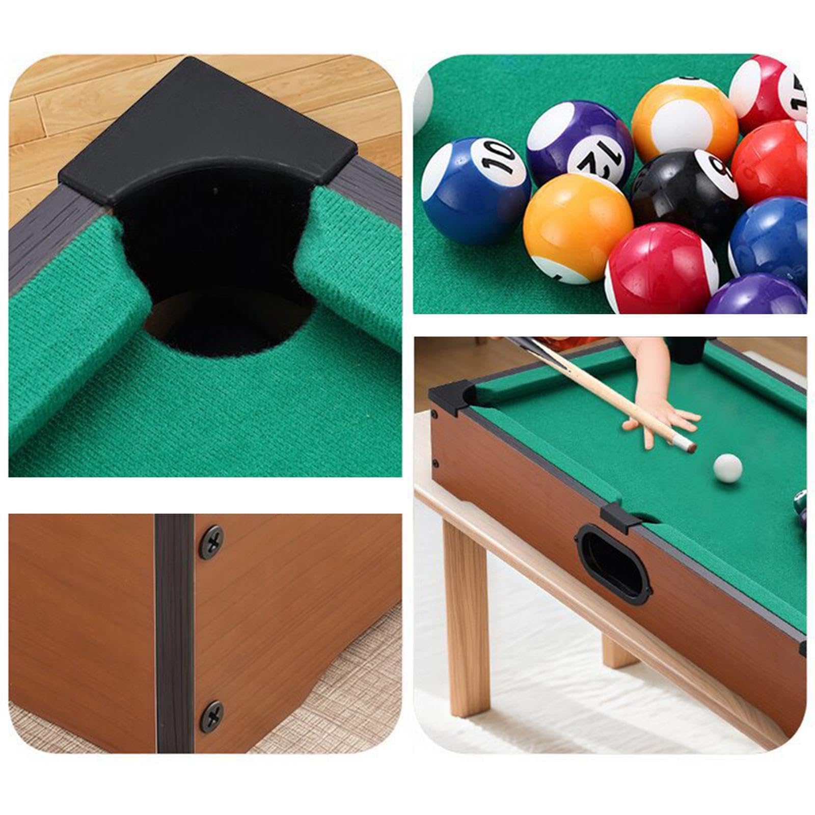 Ensemble de Billard pour Enfants, Mini-Billard pour Parents et Enfants, Famille