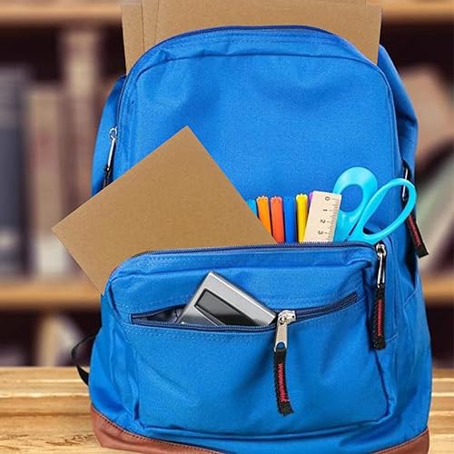 Miniatura 7 de Paquete de 120 cuadernos de papel kraft, tamaño A5, de tapa blanda rayada, cuadernos a granel para estudiantes adultos, escritura, bocetos, viajes,