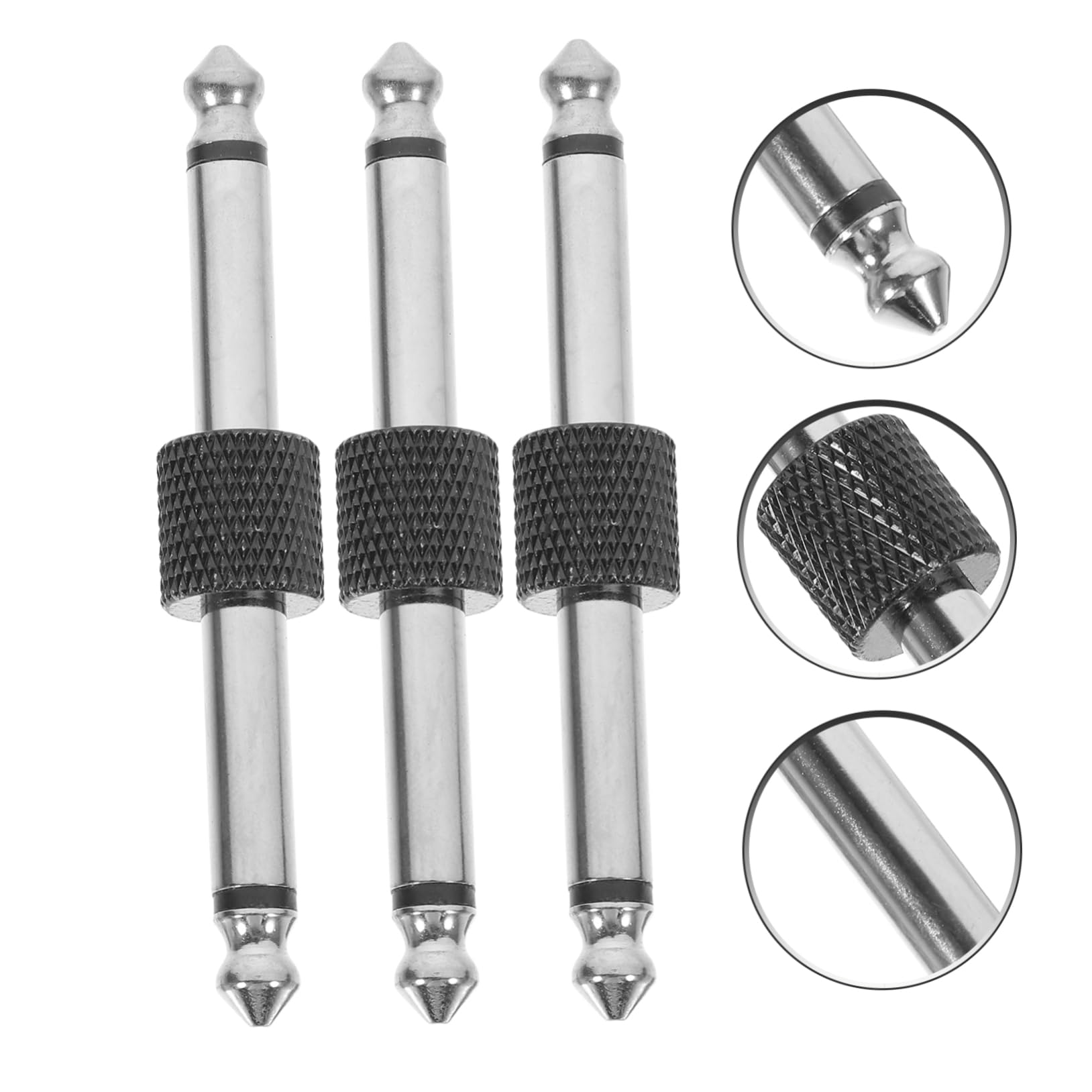 ERINGOGO 15stücke Gitarren-pedal-connector Gerade Klinkenadapter Für Effektpedale Robuste Verbindung Für Instrumente Geräuschloser Sound Für Musiker Unterwegs