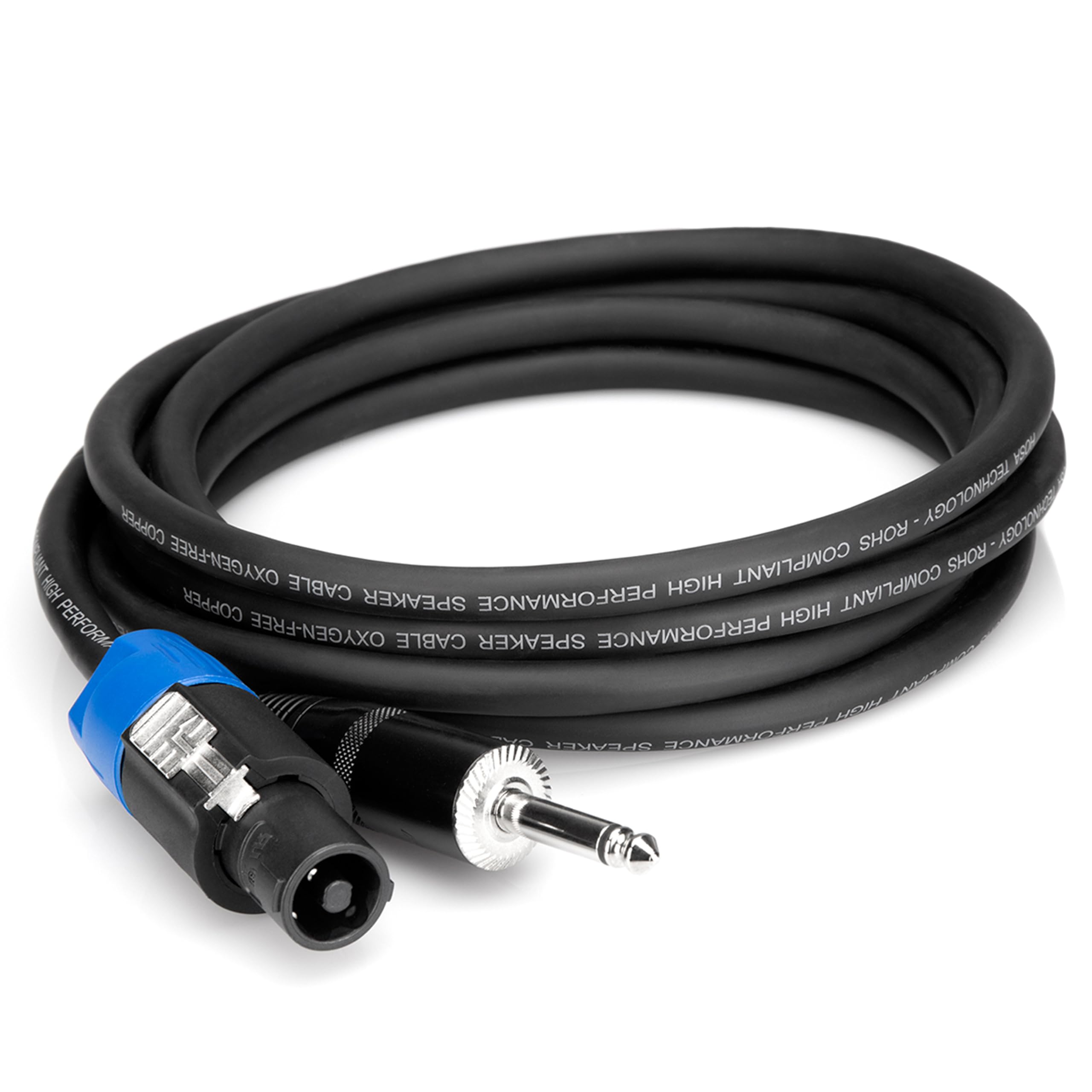 Hosa SKT-475Q Pro Speaker Cable, REAN Loudspeaker to 1/4