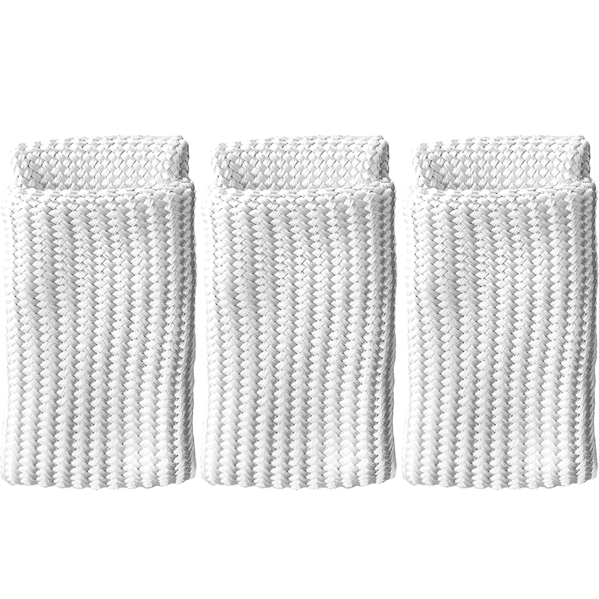 EATBALE 3 Pcs Welding Gloves Heat & Tricks for Tig Heat Shield Heat Resistant/Fiber High Temperature Resistance Anti-Cutting for TIG for MIG Welder(XL