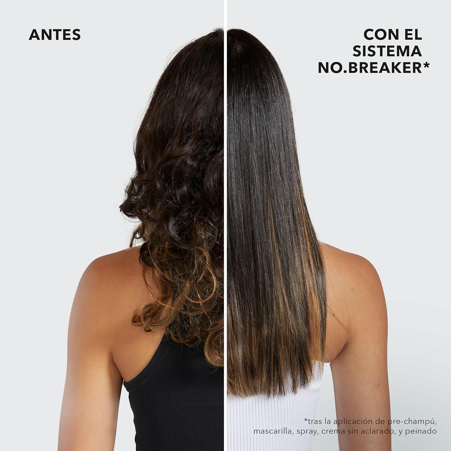 Sebastian Professional - Pack No.Breaker - Champú (250ml) + Crema sin aclarado para fijar y peinar (145ml) - Repara y protege el cabello contra la rotura. Cabello fuerte y suave.