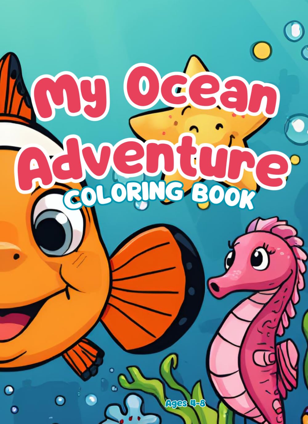 Ocean Adventure Coloring Book for Kids