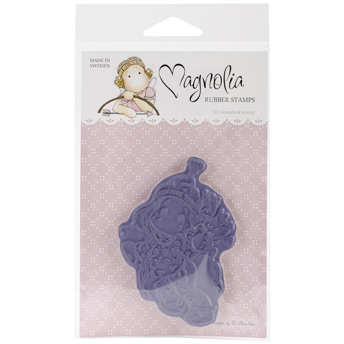 Magnolia Winter Wonderland Cling Stamp 6.5 x 4-inch Package-in The Snow Scarf Tilda, Transparent