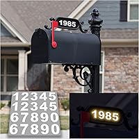 Vista 127 de iSYFIX Calcomanías de Números de Vinilo Verde Manzana – 1.5 Pulgadas Autoadhesivas (2 Juegos) – Calcomanía Premium Troquelada y Pre-espaciada