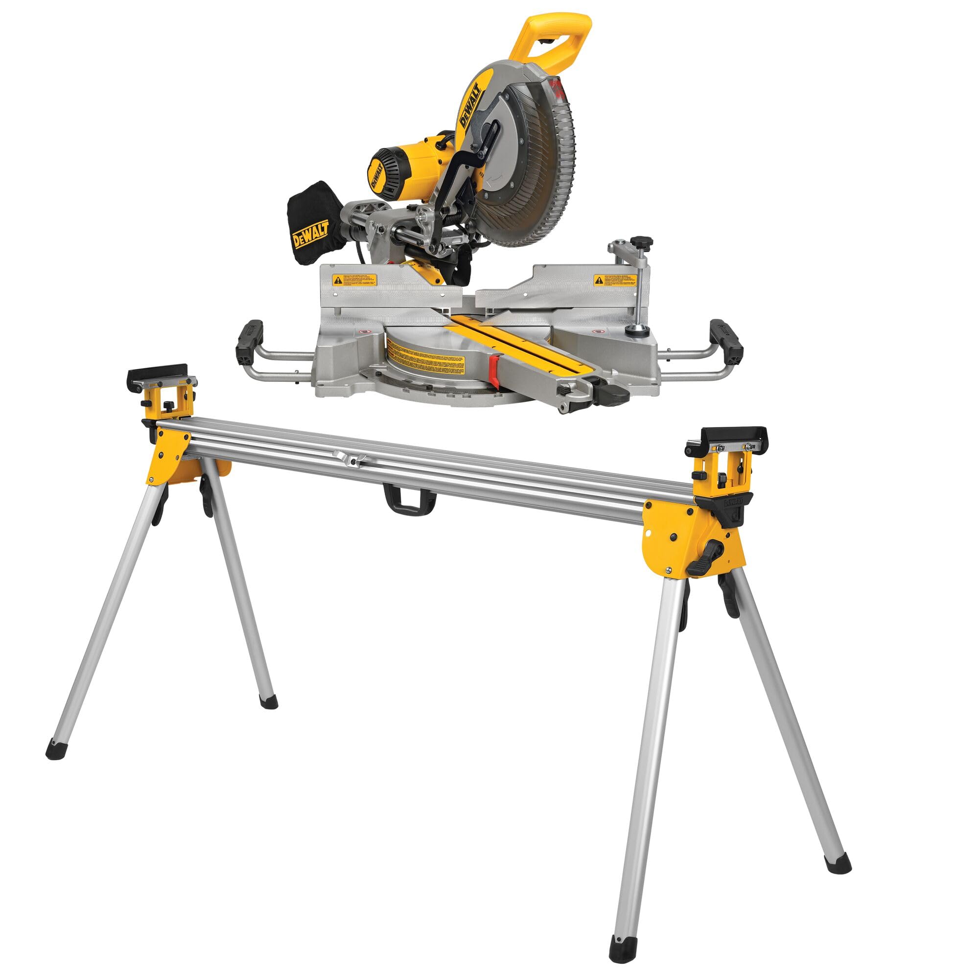 DEWALT DWS780 12-Inch Double Bevel Sliding Miter Saw with Stand