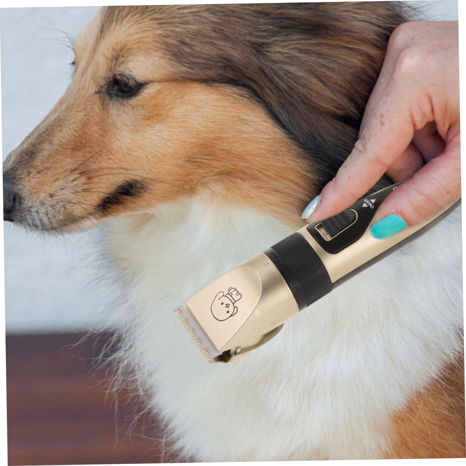 YARNOW Recortador De Pelo Para Perros y Gatos Cortapelos Mascotas Máquina De Cortar Pelo Bajo Vibración y Diseño Silencioso