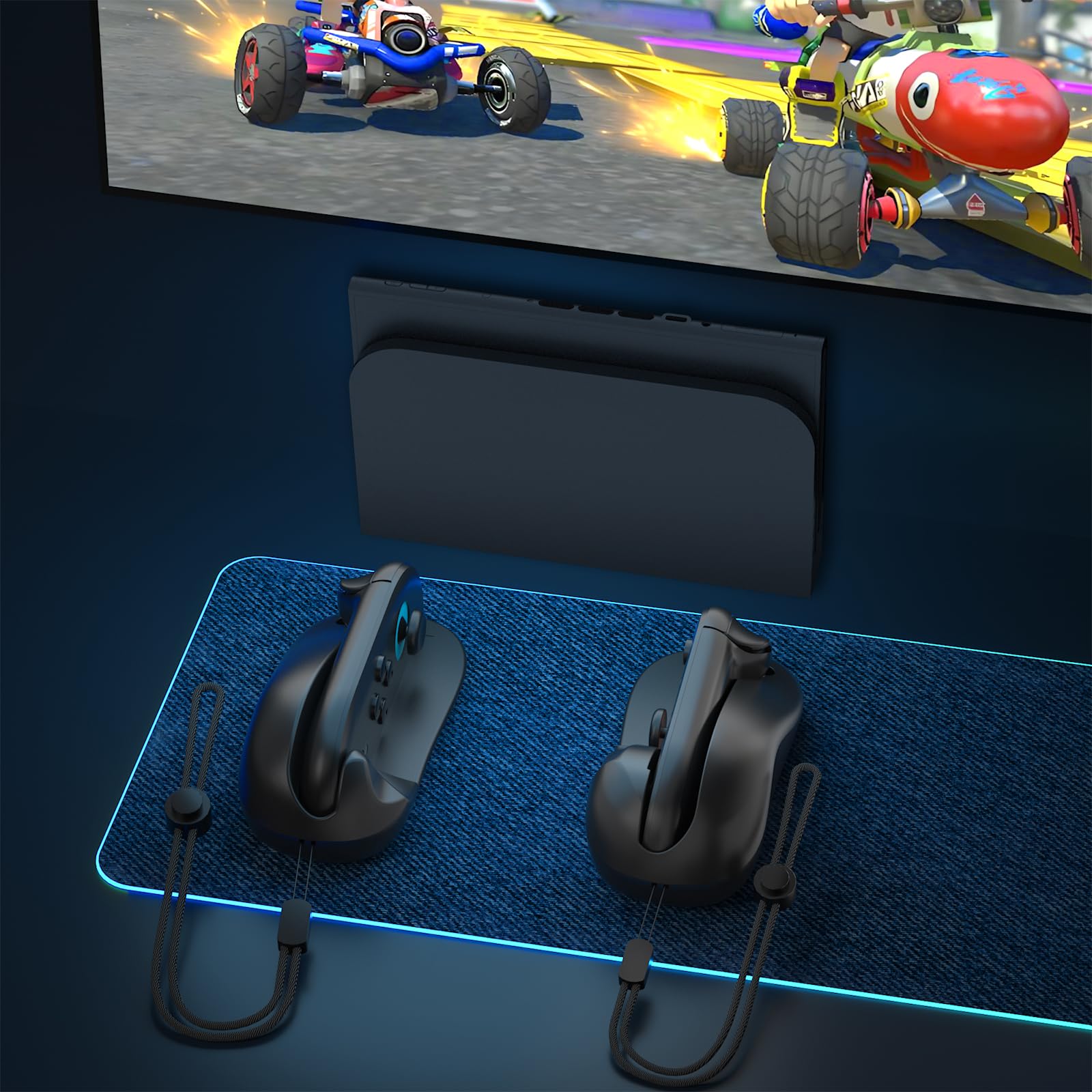 TOPCHANCES 【Oferta por Liquidación】 Compatible con el mouse del controlador de juego para Nintendo Switch 2, accesorio para juegos de disparos de acción controlados por mouse