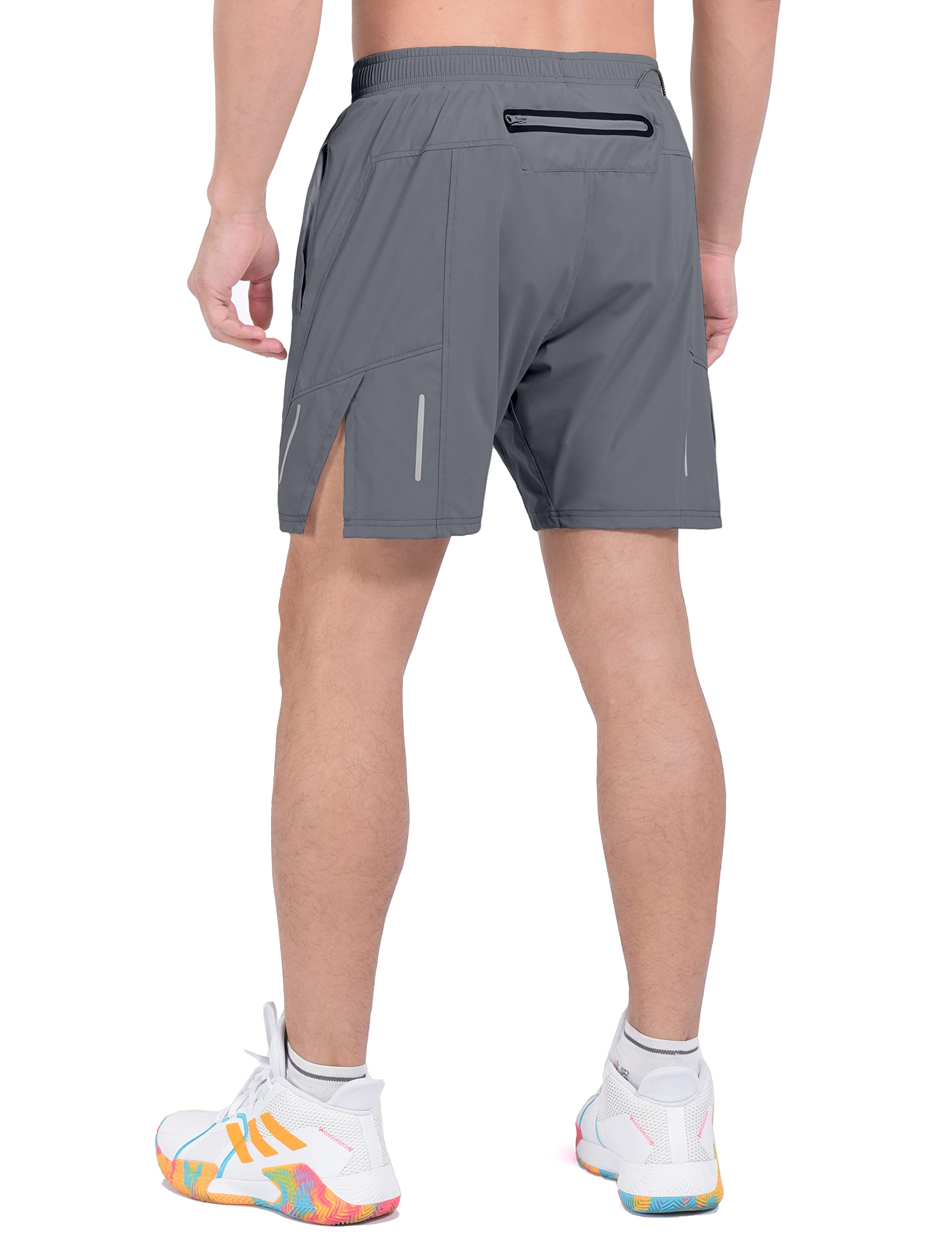 Little Donkey AndyMen's Workout Running Shorts Lightweight Athletic Shorts, Quick Dry, Breathable Shorts with Mesh Liner