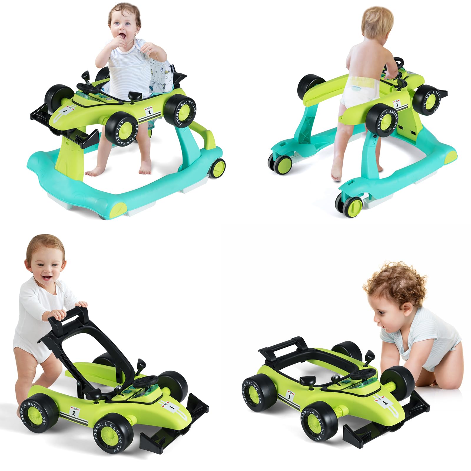 HONEY JOY 4-in-1 Baby Walker - walkers | Mubboo