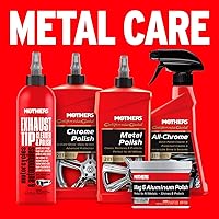 Vista 7 de Pulidor Mag & Aluminum Polish 05101 y paquete de telas de microfibra., Pulido