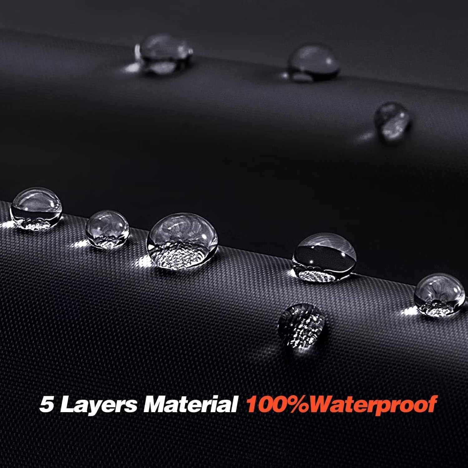 Car Cover Waterproof All Weather Full Exterior SUV Cover Universal Fit Cadillac Escalade ESV Chevrolet Chevy Suburban Ford — view 2