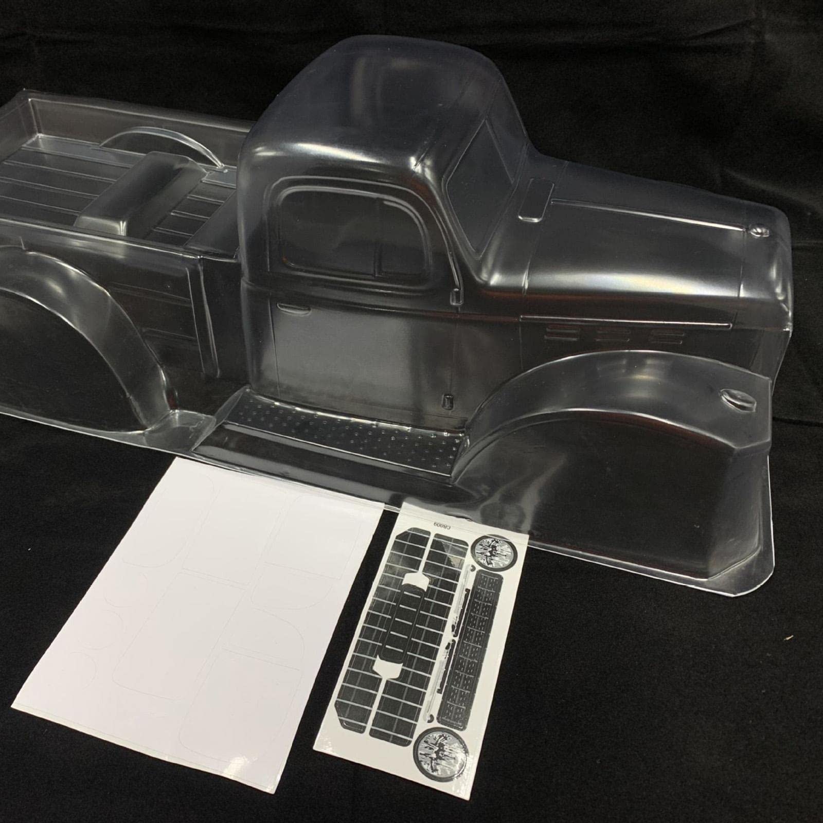 Gralara Carrocería con Distancia Entre Ejes de 313 Mm, Sin Pintar, Transparente, para Coches RC.