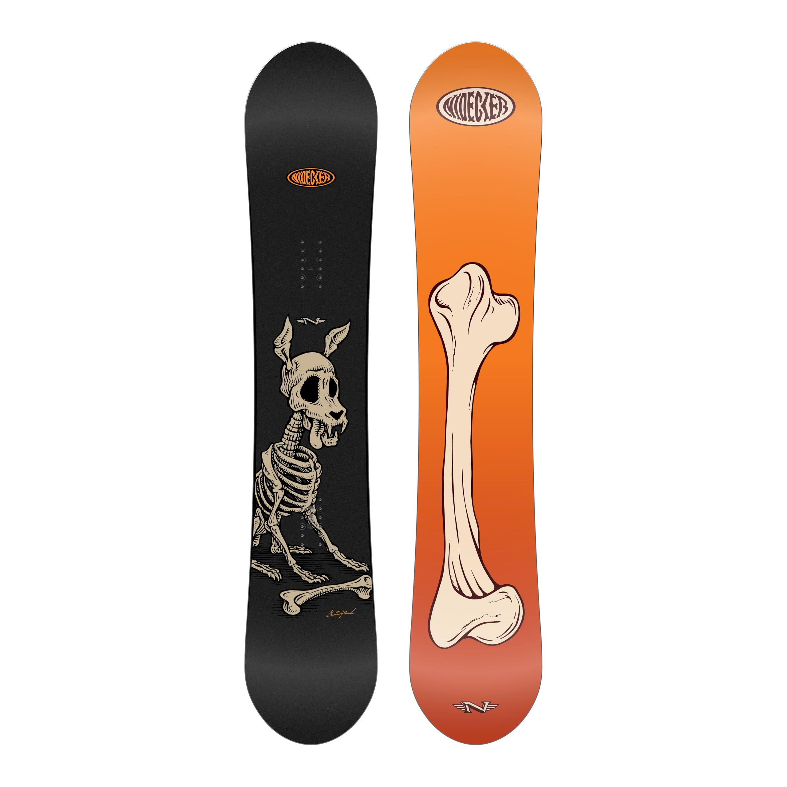 Nidecker Sensor MONS Snowboard - Twin Freestyle Shape con profilo CamRock - Uomo