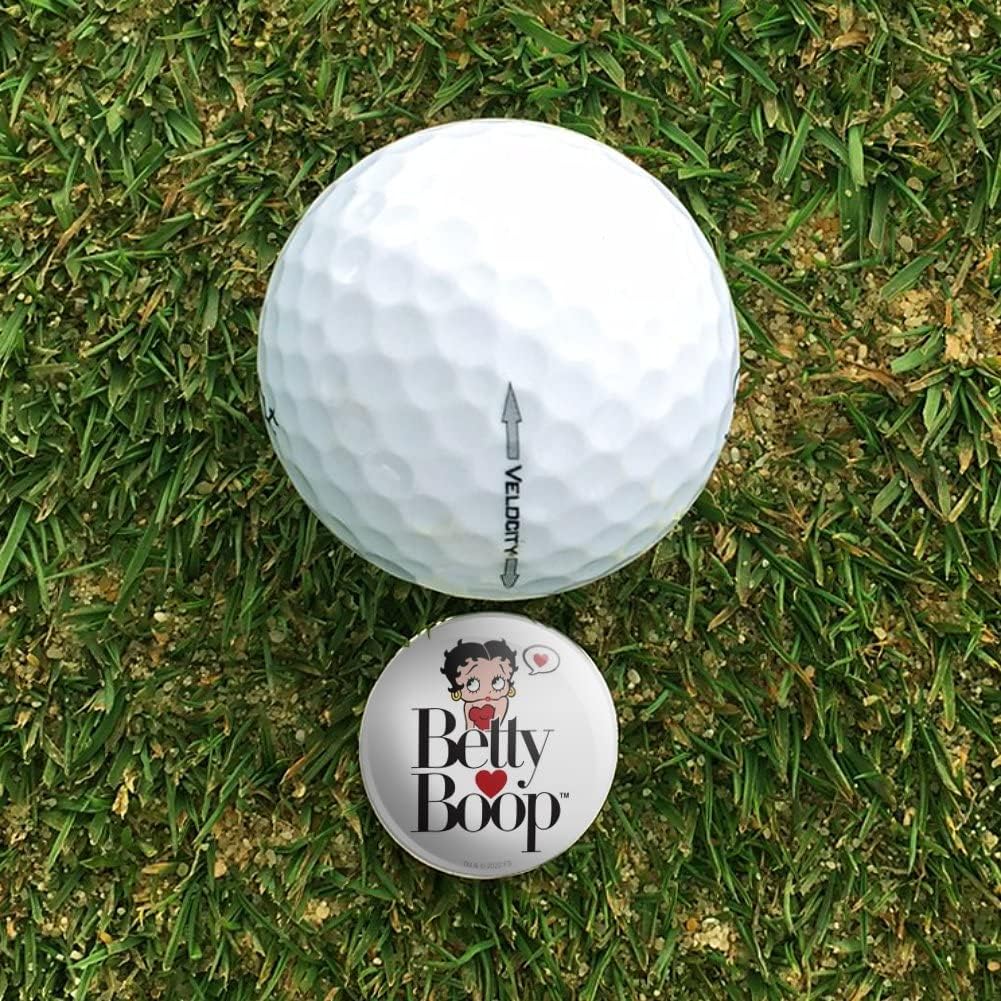 review GRAPHICS & MORE Betty Boop Heart Logo Golf Hat Clip with Magnetic Ball Marker