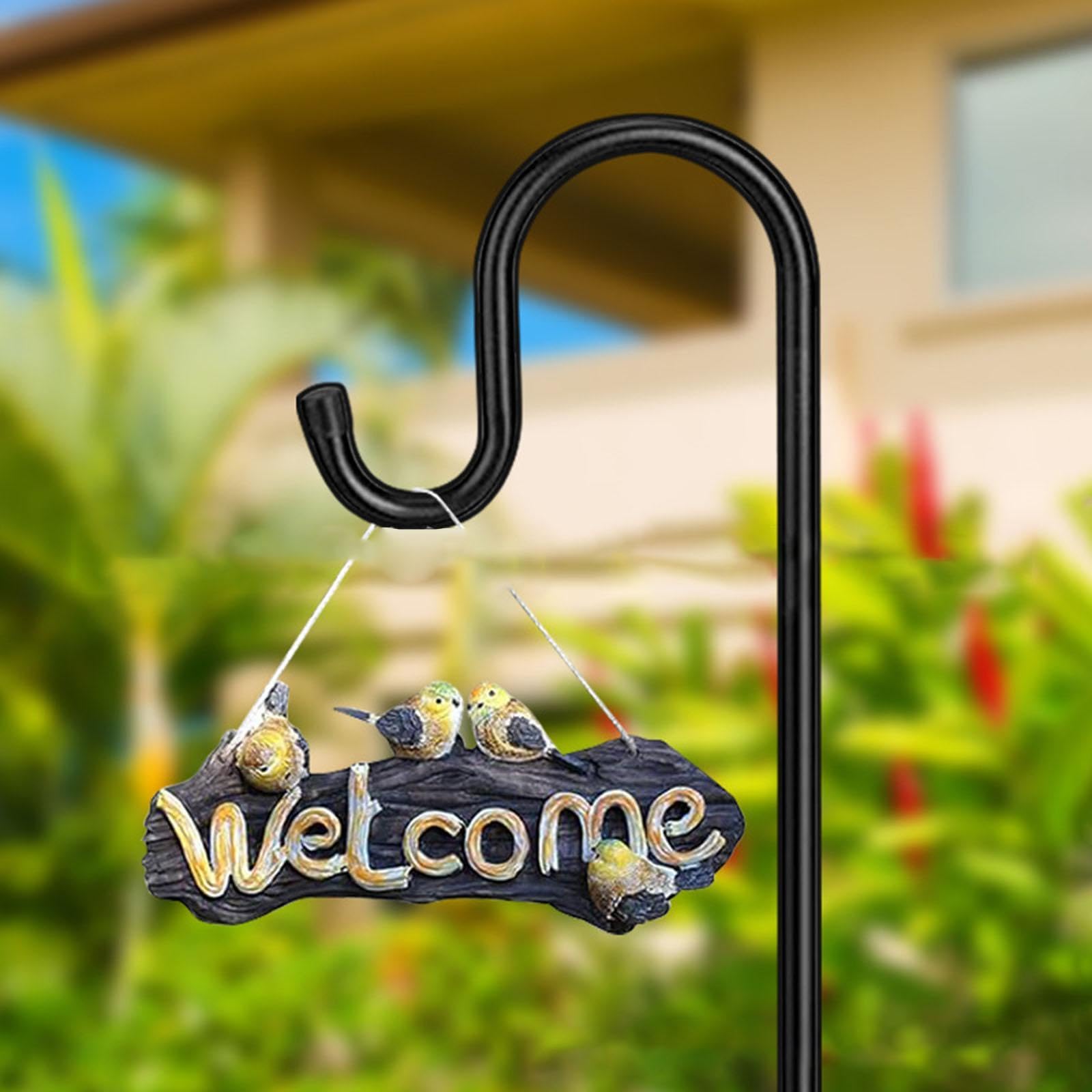 Shepherds Hook for Outdoor Premium 61 inch Metal Hanger for Hanging Lantern | Home & Garden | Yard, Garden & Outdoor Living | Gardening Supplies | Plant Care, Soil & Accessories