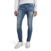G-Star Raw Jeans Revend Skinny, Blu (Faded Azure 51010-b605-b388)