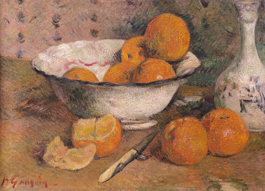 Cuadro sobre lienzo decoración hogar con pintura de Paul Gauguin naturaleza muerta de 60x90 5