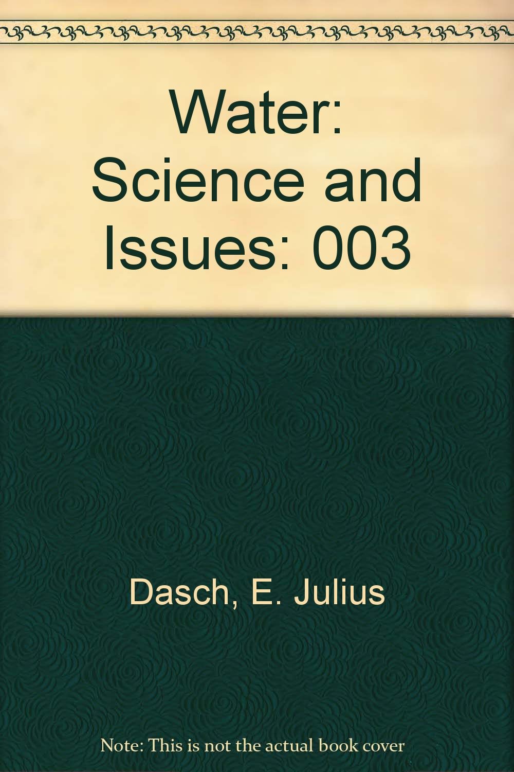 Water: Science and Issues: 003