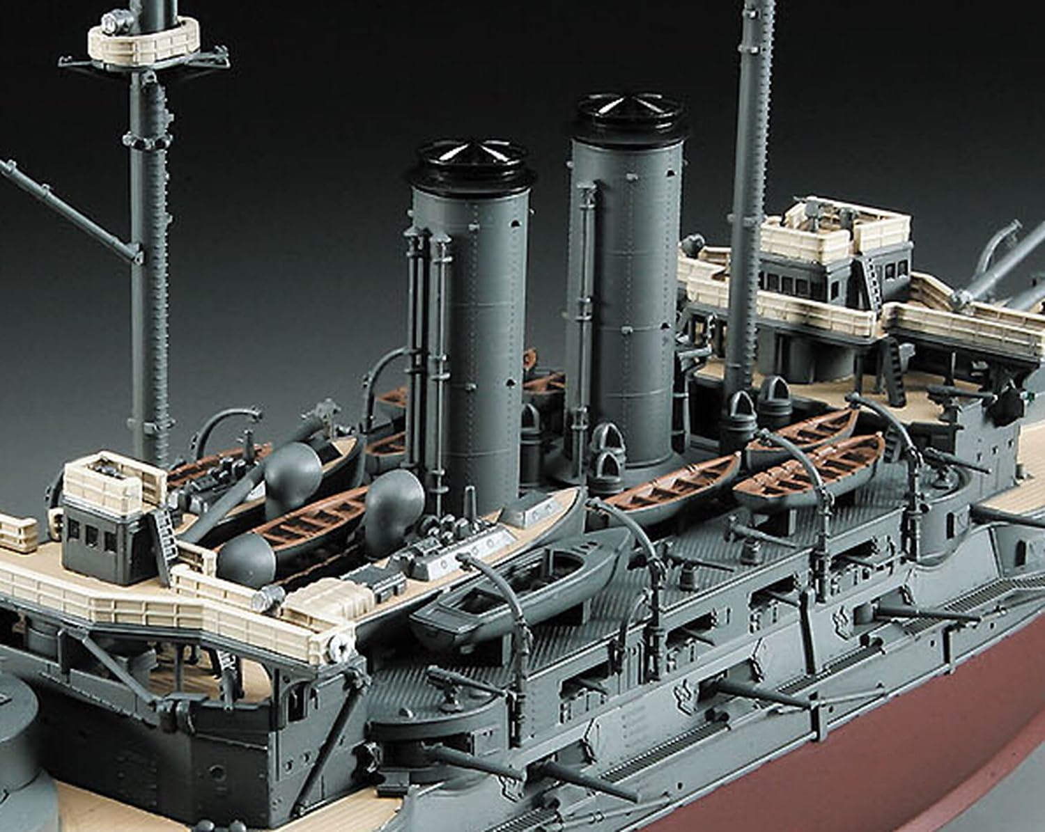 Hasegawa Maquette HAZ21 Échelle 1/350 cuirassé IJN Mikasa Bataille de la mer du Japon
