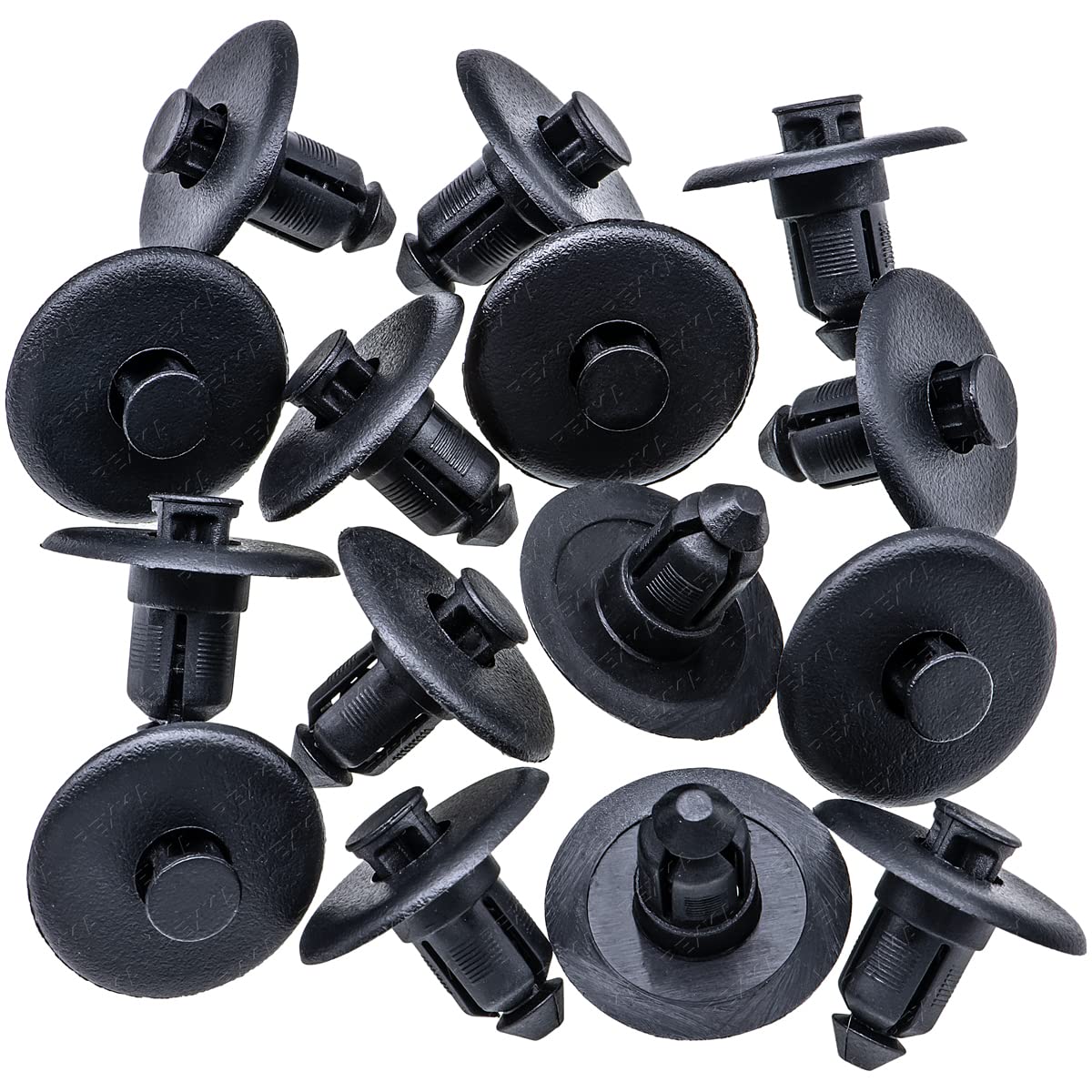 Rexka 15pcs Cowl Push-Type Retainer Clips W705956-S300 for Lincoln LS Town Car Ford Thunderbird W705956S300