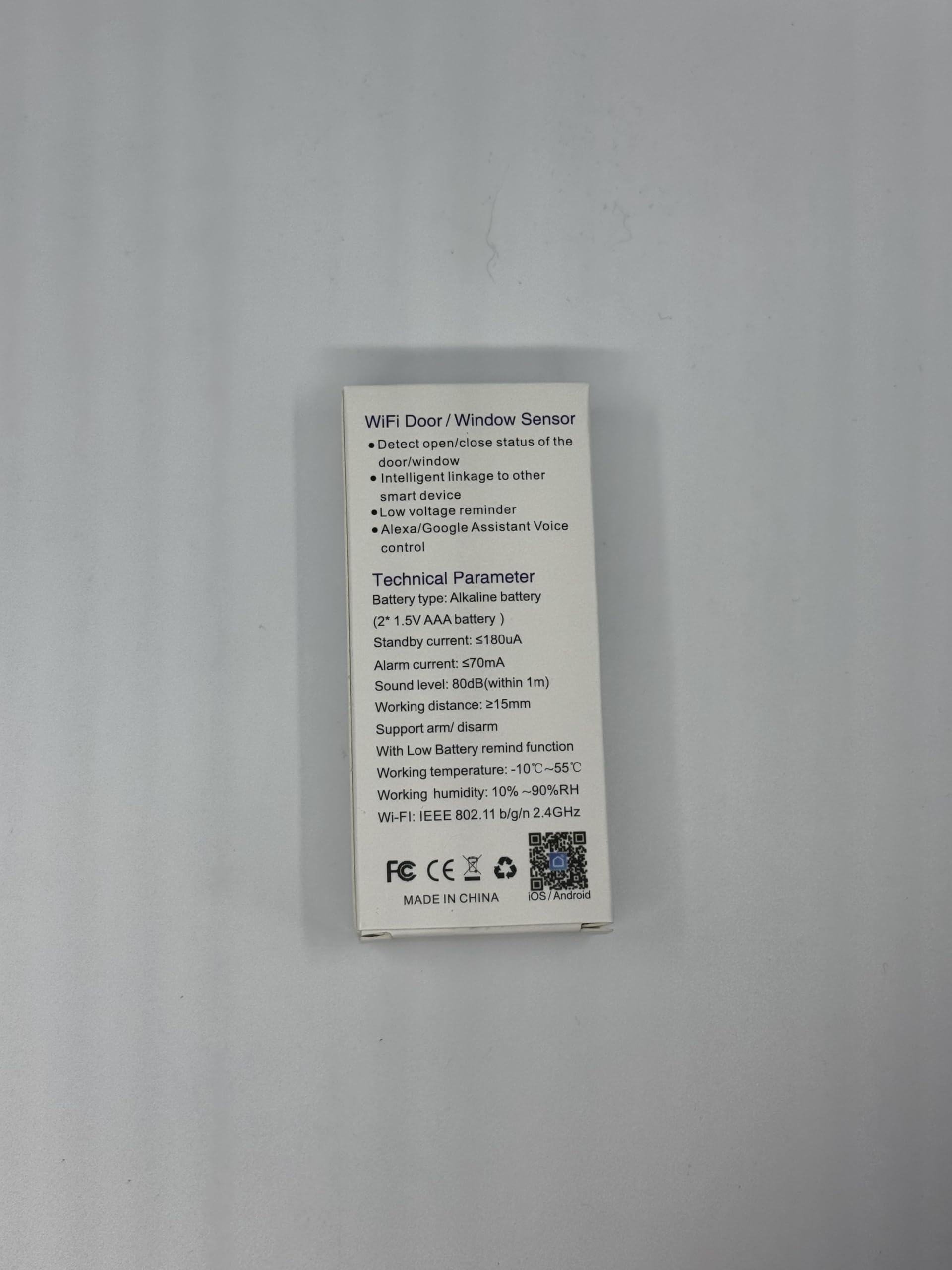 Sone Smart One Czujnik otwarcia drzwi/okna WIFI TUYA SYRENA na baterie