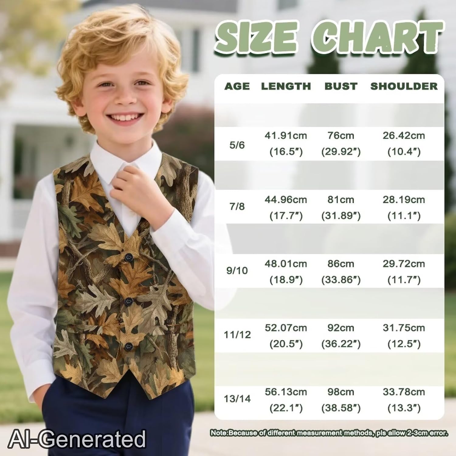Renewold Boys Outerwear Vests Casual Coat Vest Formal Dress Waistcoat with Pockets Kids Teens Clothing V Neck Outfits