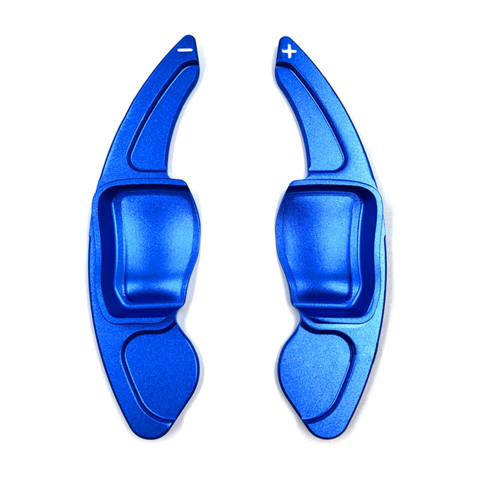 Hsioluted Blue Car Auto Paddle Shifter Extension Gears Paddles Cover Trims Quick Fixing 4-Color Fitting For Automotives Shifter Replacement Larger Paddle Replacement Easy Installation