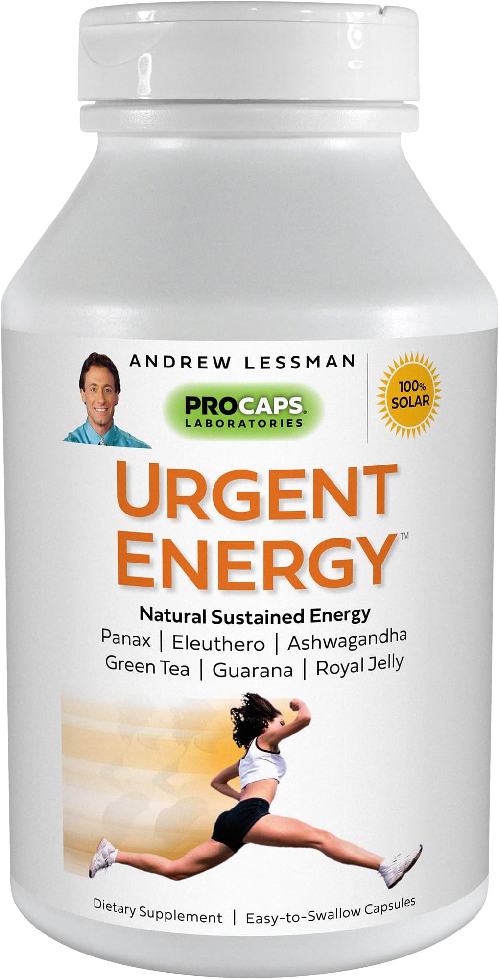 ANDREW LESSMAN Urgent Energy 30 Capsules Provides a Safe