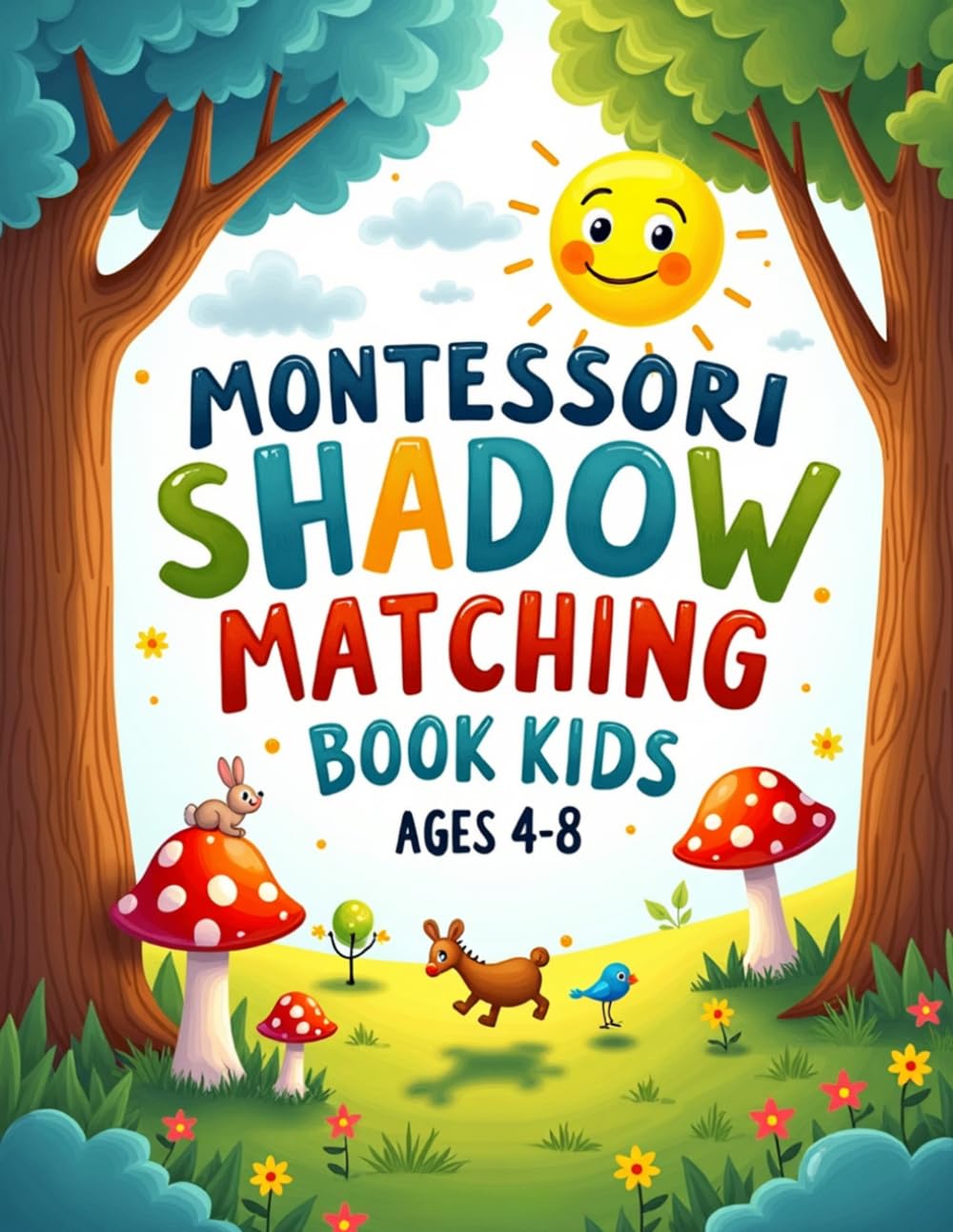 Montessori Shadow Matching Book for Kids Ages 4–8: An Interactive Early Learning Activity Book to Boost Focus and Visual Skills