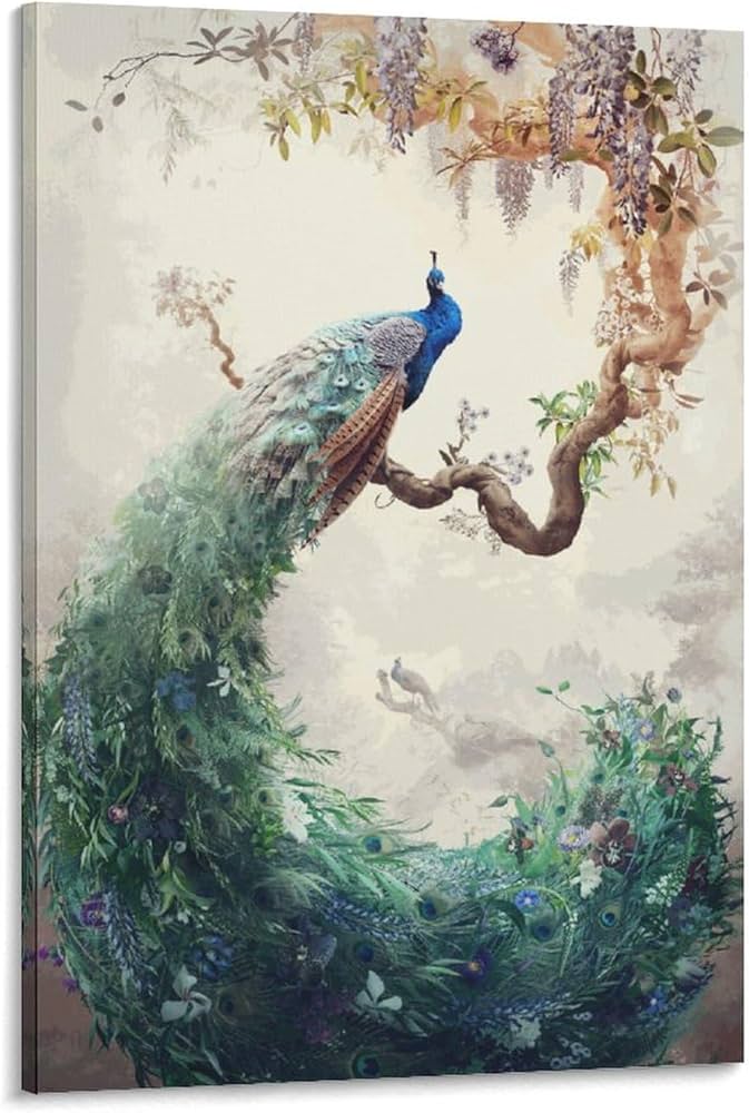昭和レトロ 孔雀 花 花鳥 立体画 絵画 アート インテリア レトロ 昭和レトロ 孔雀 花 花鳥 立体画 絵画 アート インテリア レトロ