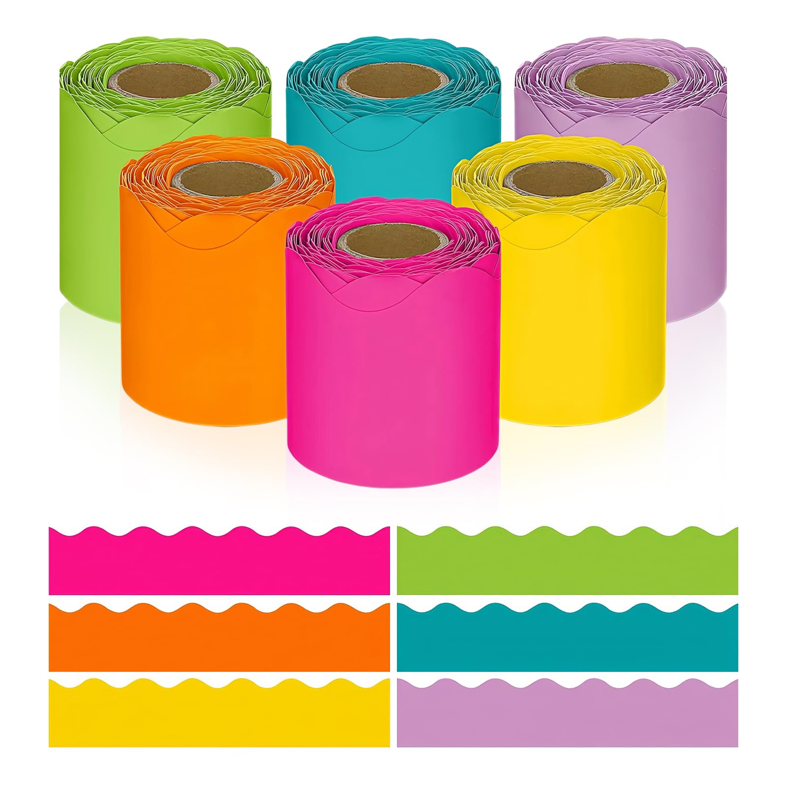 LLHONG Bulletin Board Borders，Decorative Stickers, Classroom & Office Decor