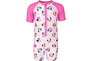 Disney Winnie the Pooh Minnie Half-Zip Sunsuit for Toddlers