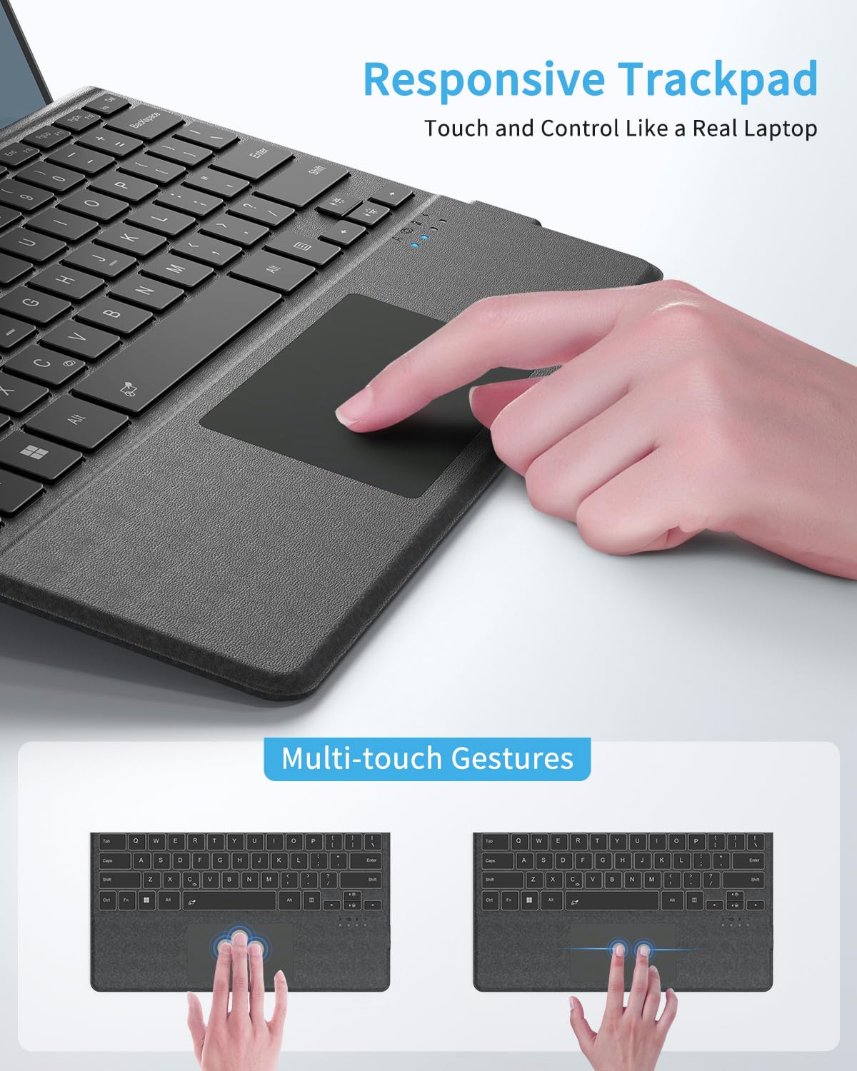 Amazon.com: Surface Pro Keyboard for Microsoft Surface Pro 8/9/X
