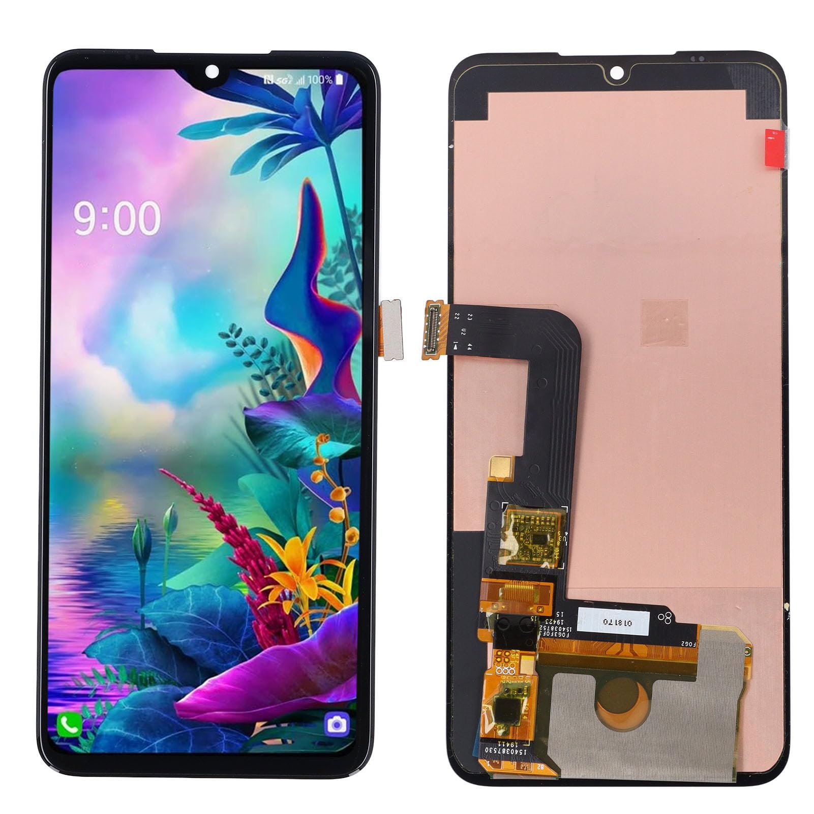 Bediffer Gruppo Digitalizzatore Display Touch LED Sostituzione Schermo Ad Alta Risoluzione per G8X V50S 5G, Ideale per Problemi di reattività dello Schermo, per Appassionati di