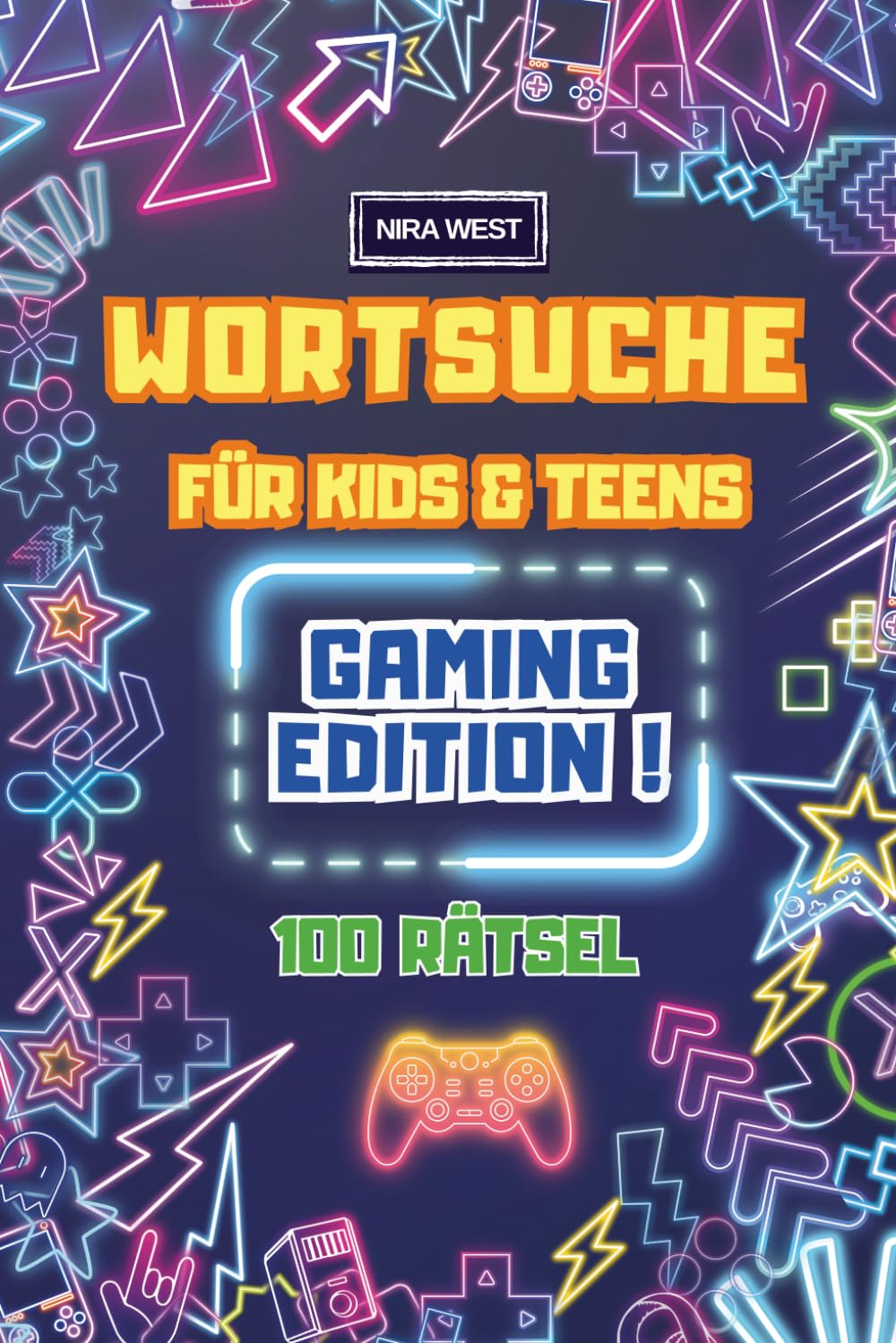 Wortsuche für Kids & Teens: 100 Rätsel zum Thema Gaming