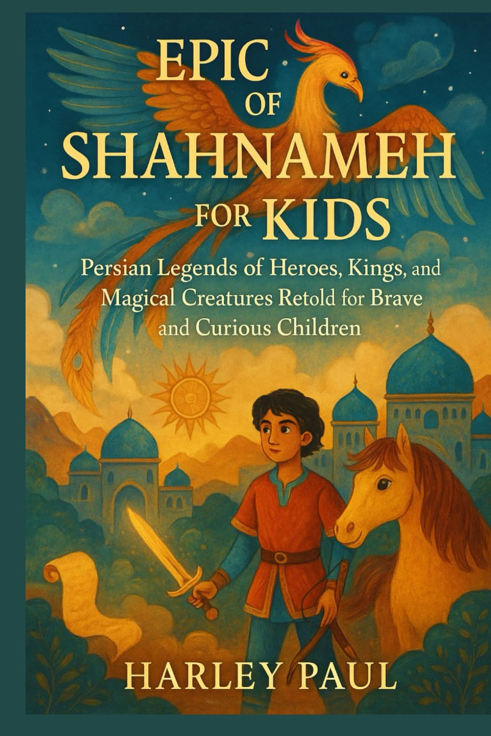 EPIC OF SHAHNAMEH FOR KIDS: Persian Legends of Heroes, Kings, and Magical Creatures Retold for Brave and Curious Children
