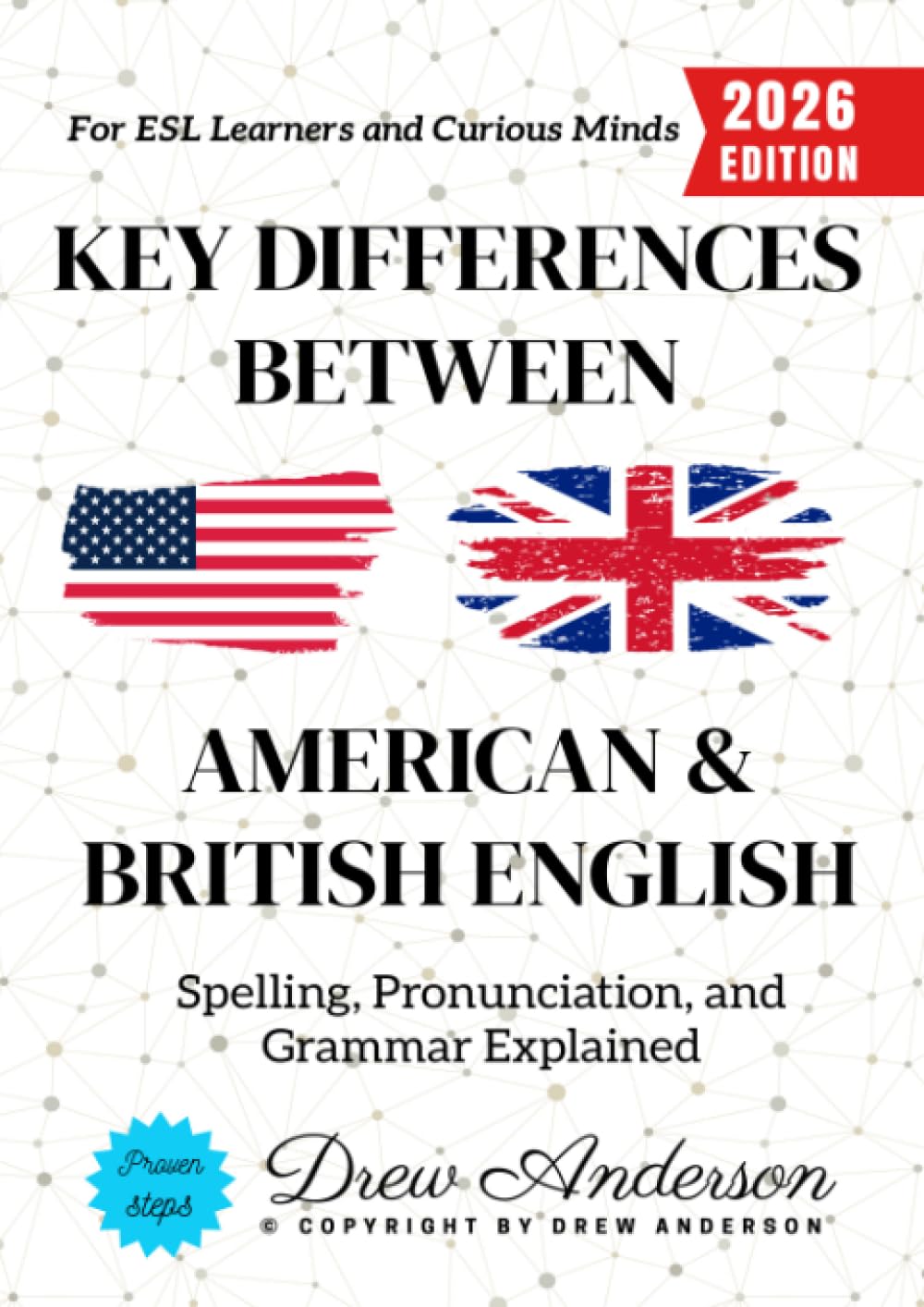 Key Differences Between American & British English:: Spelling, Pronunciation, and Grammar Explained for ESL Learners and Curious Minds