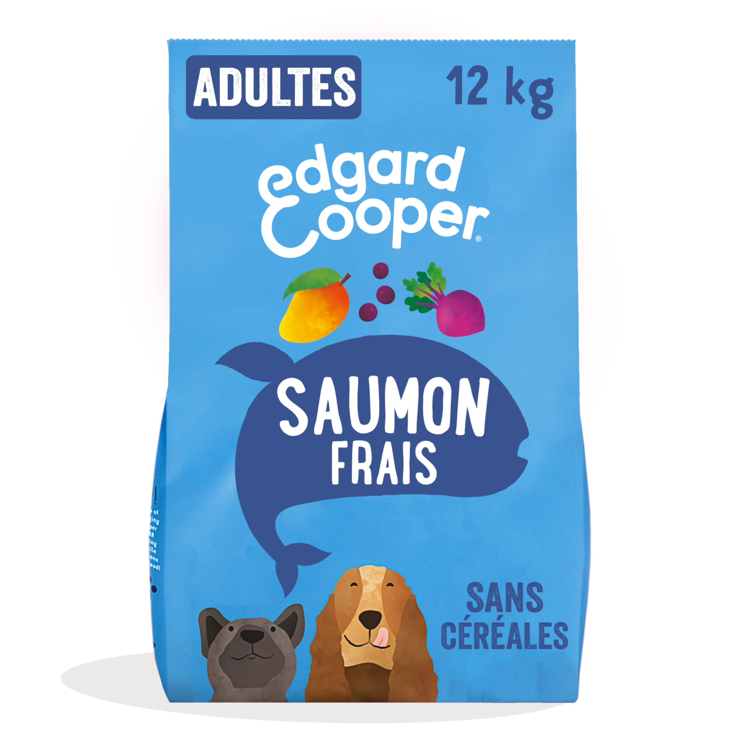 Edgard & Cooper Croquettes Chien Sans Céréales Saumon Frais 12kg
