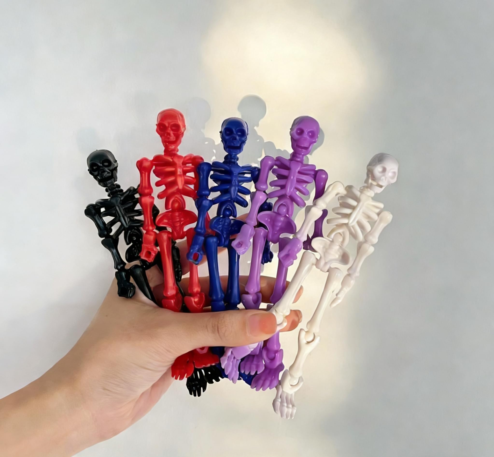スカル人形13体セット Amazon.com: 4Pack Articulated Skeleton T13 Action Figure Set