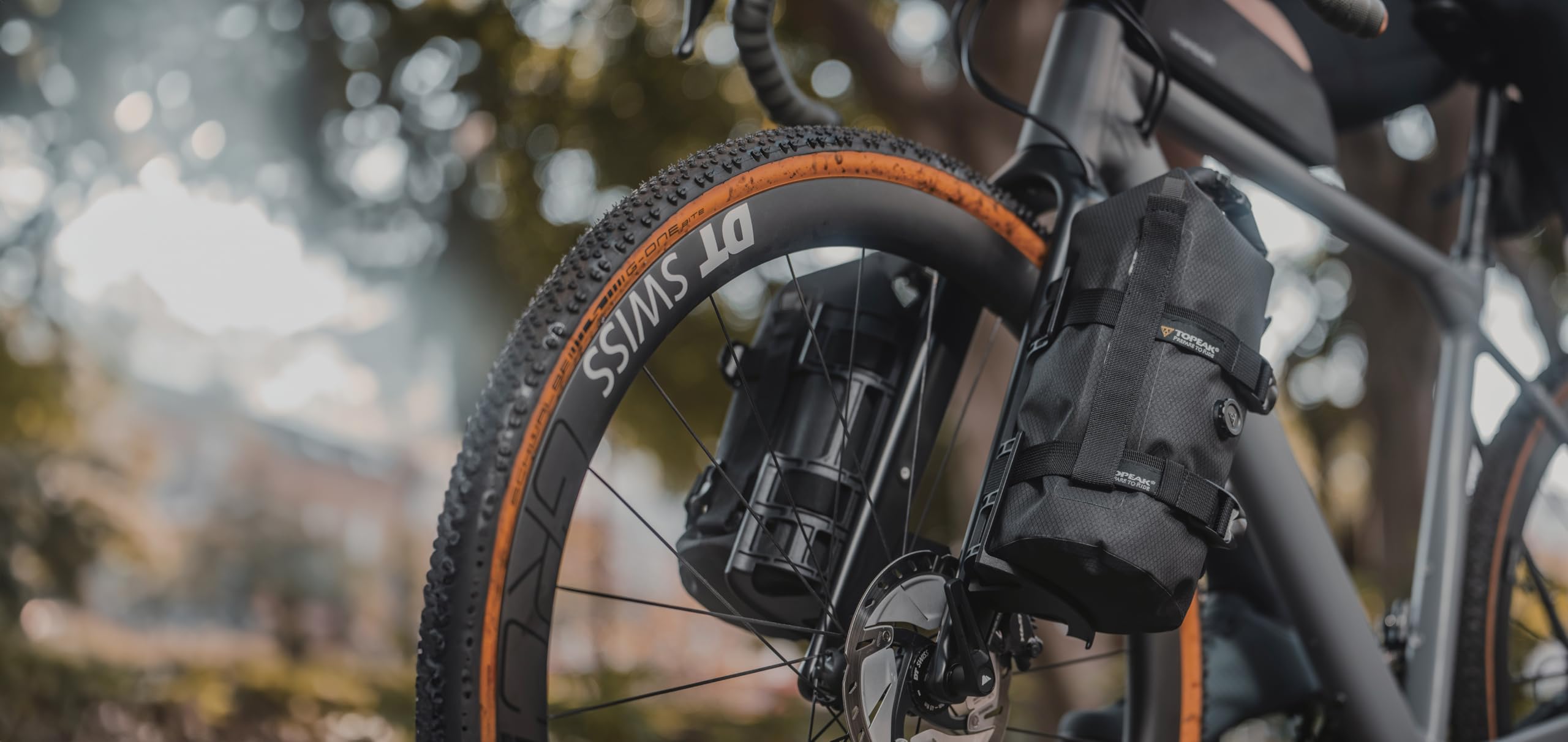 Topeak, custodia impermeabile per forcella da 4 litri, colore nero