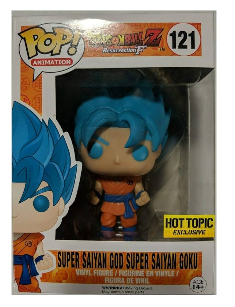Amazon.com: Funko Pop! Dragonball Z Super Saiyan Blue God