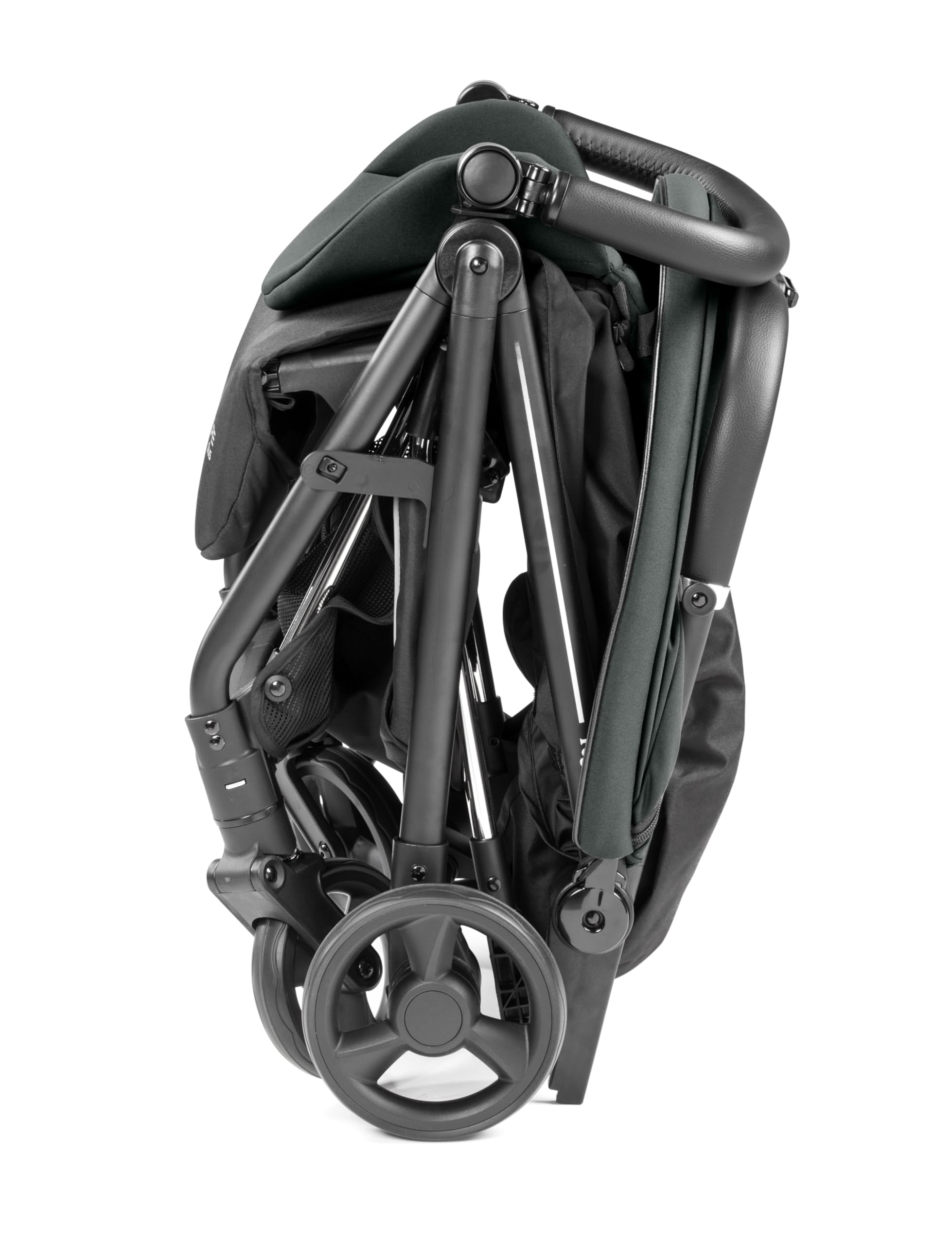 PEG Selfie Plus Passeggino Leggero Compatto, Chiusura Automatica, Dalla Nascita Fino A 22 Kg, Doppio Rivestimento, Capottina UPF 50+, Cestello Portaoggetti, Metal
