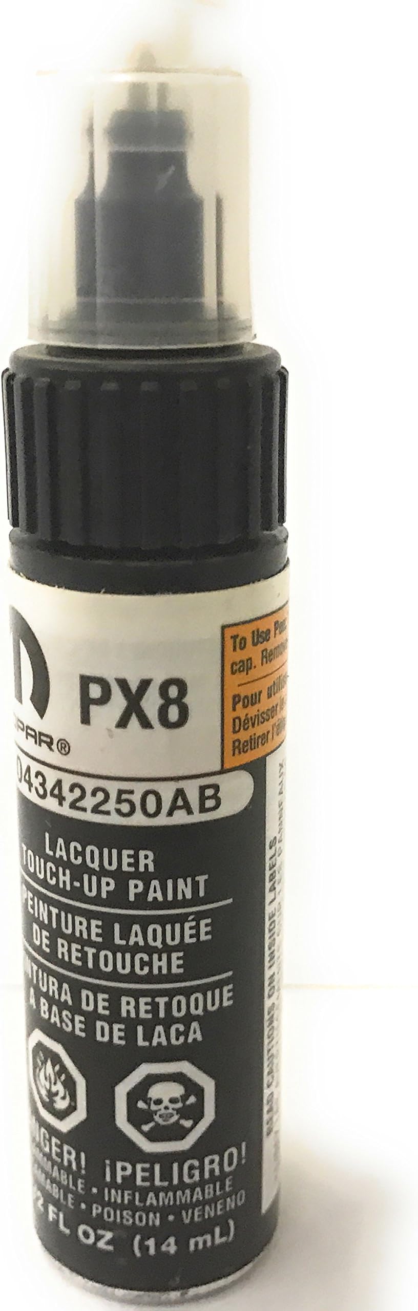 Mopar PX8 Black Clear Coat 2018 Jeep JL Wrangler Touch up