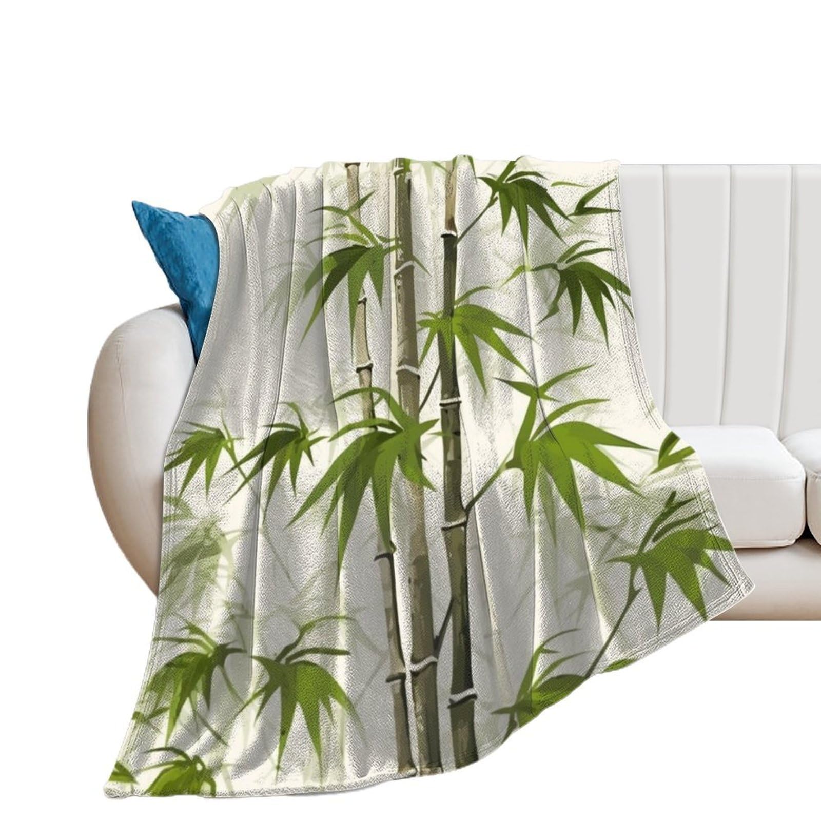 Couverture en flanelle légère contre le froid nocturne sur lit et sofa
