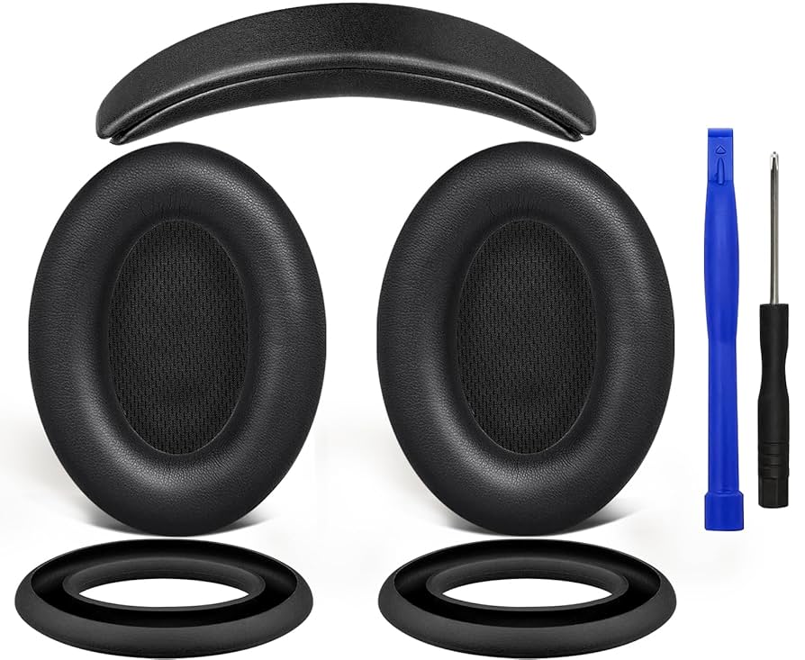 (未使用･未開封品)　Bose QuietComfort 15 ear cushion kit イヤーパッド qdkdu57 Amazon.com: SOULWIT Ear Pads Cushions + Headband + Silicone