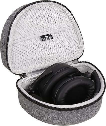Tourmate Funda de viaje rígida para auriculares Skullcandy Crusher Evo sobre la orejaauriculares HROEENOI JZ02Anker Soundcore Life Q20 con Tourmate Funda de viaje rígida para auriculares Skullcandy Crusher Evo sobre la orejaauriculares HROEENOI JZ02Anker Soundcore Life Q20 con